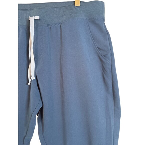 Figs Technical Collection Jogger Pants Size 2XL Trousers Scrubs Blue Medical EUC - Picture 6 of 11
